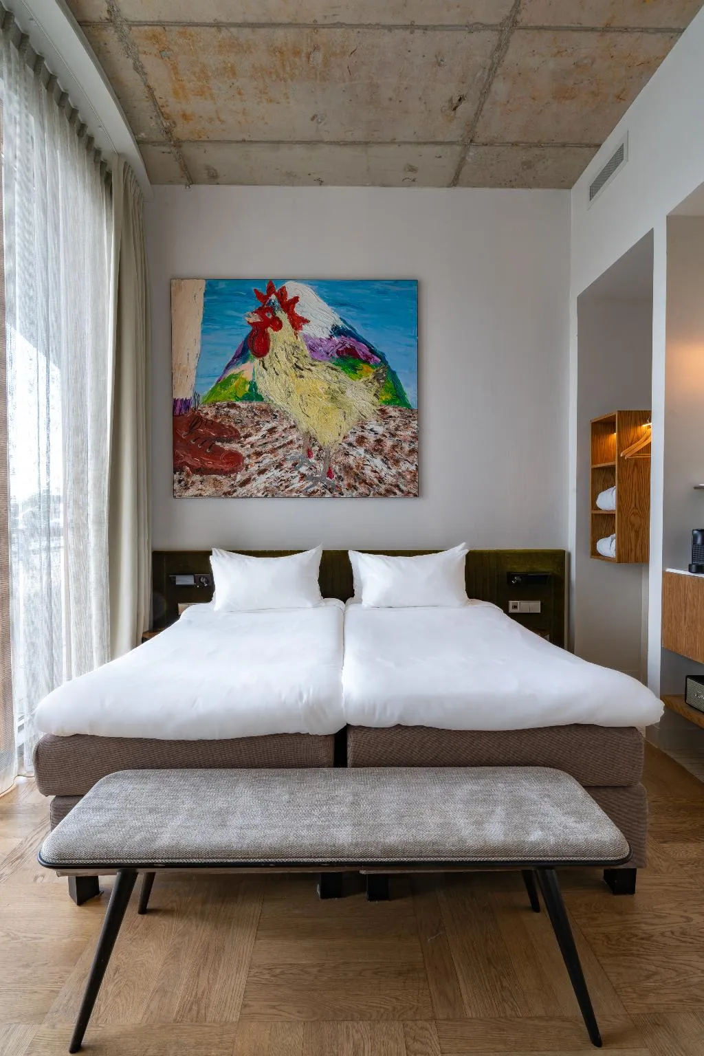 JUNIOR SUITE STANDARD Room, Hotel Pontsteiger, Amsterdam