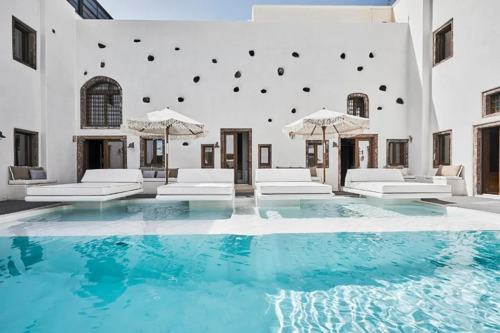 General view, Winery Hotel 1870, Santorini