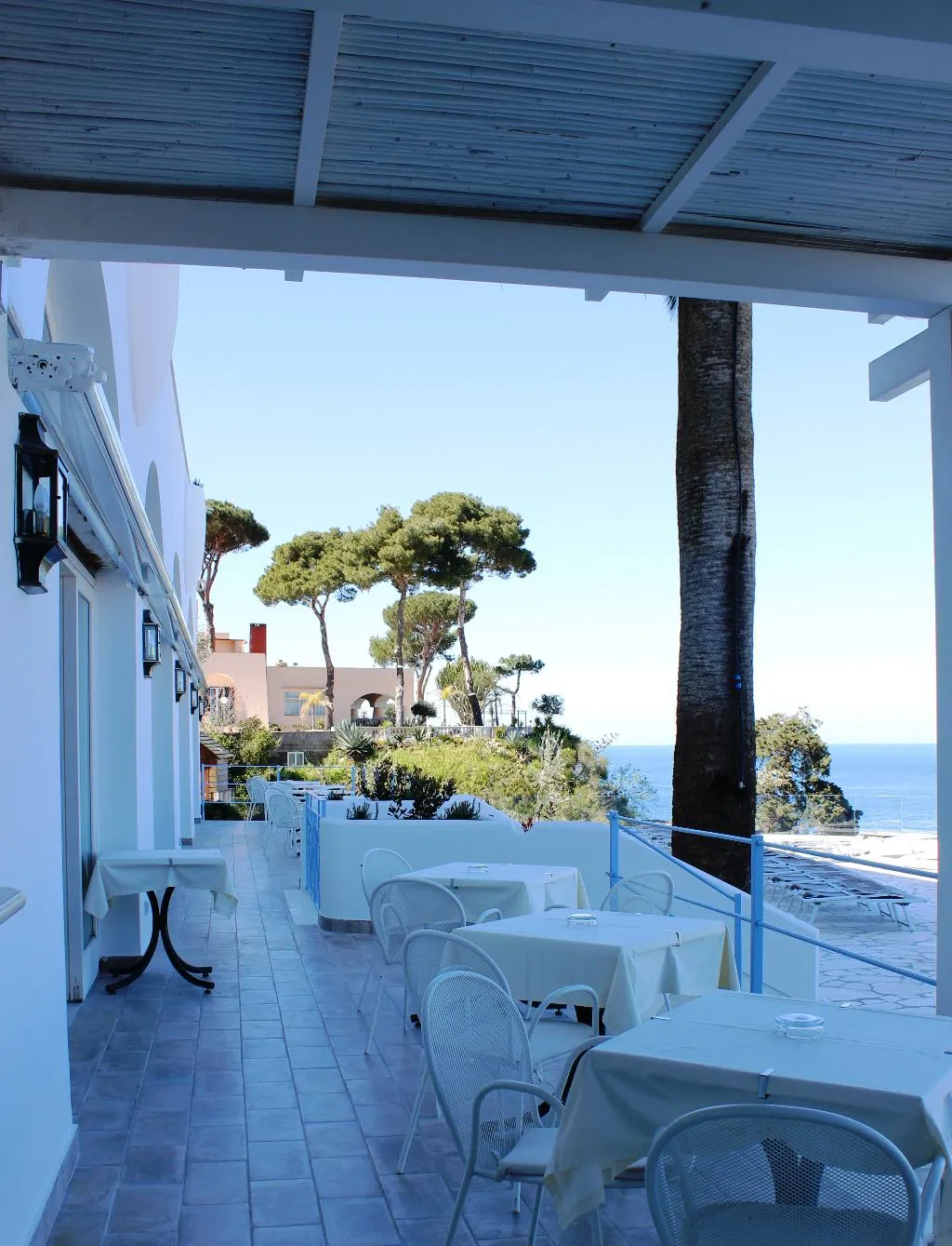 Terrace, Terme Gran Paradiso Hotel, Naples