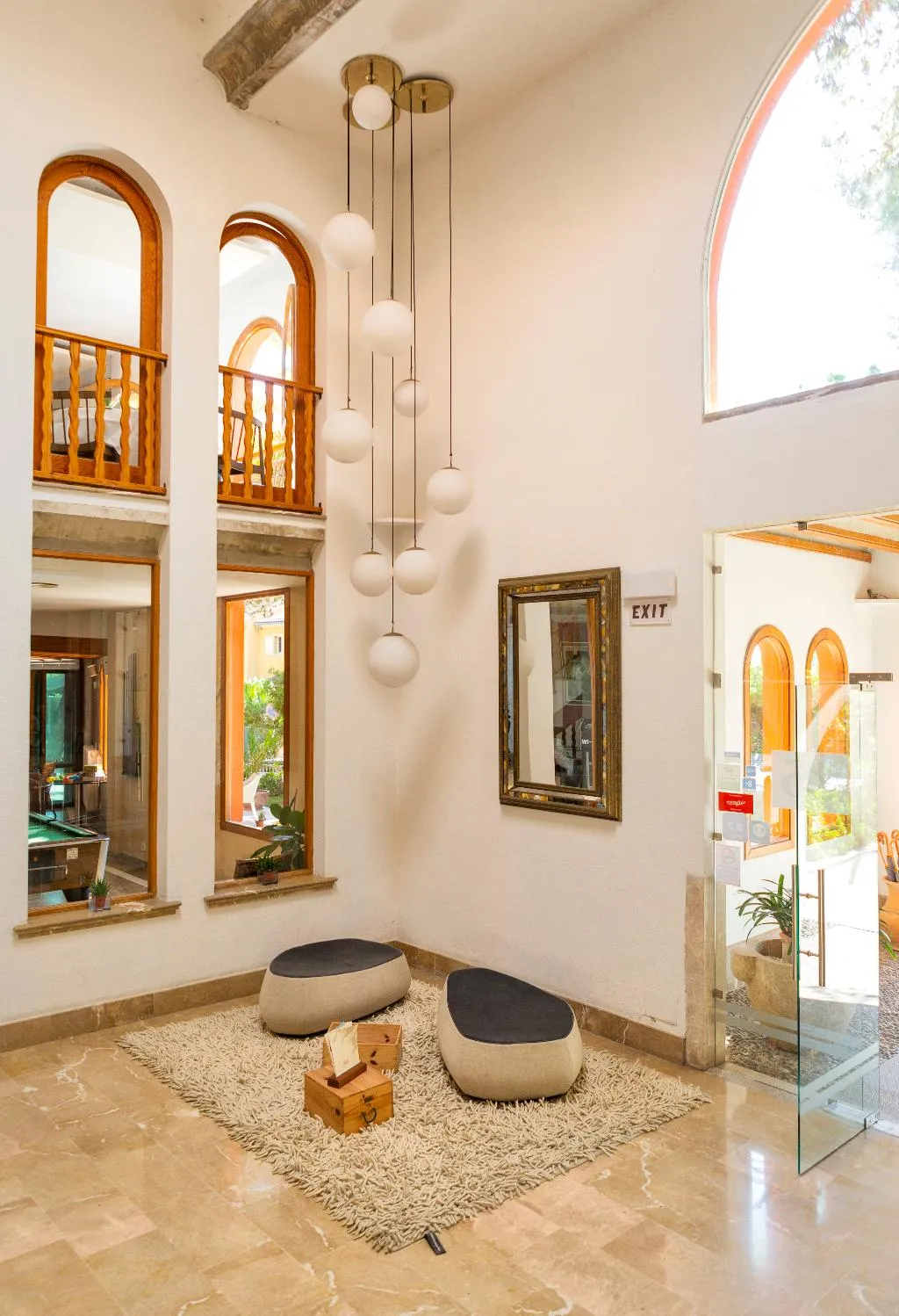 Lobby, Es Baulo Petit Hotel, Majorca