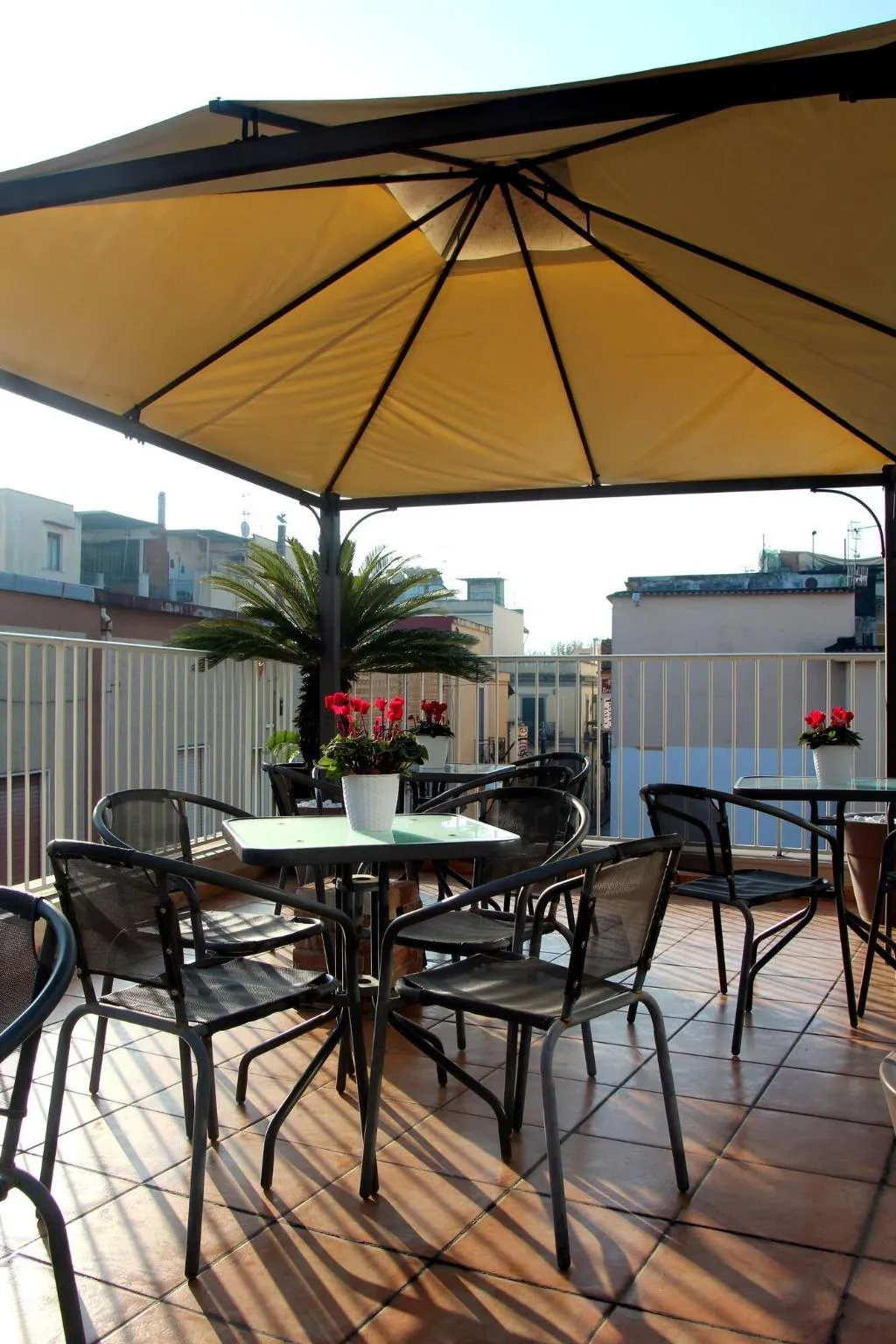 Terrace, Hotel Santa Caterina, Naples
