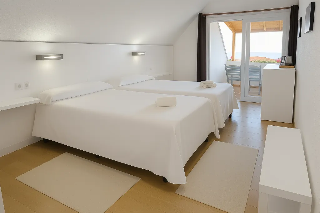 Double or Twin WITH BALCONY Room, Villa Las Flores, Tenerife
