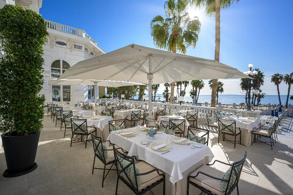 Terrace, Gran Hotel Miramar, Costa Del Sol