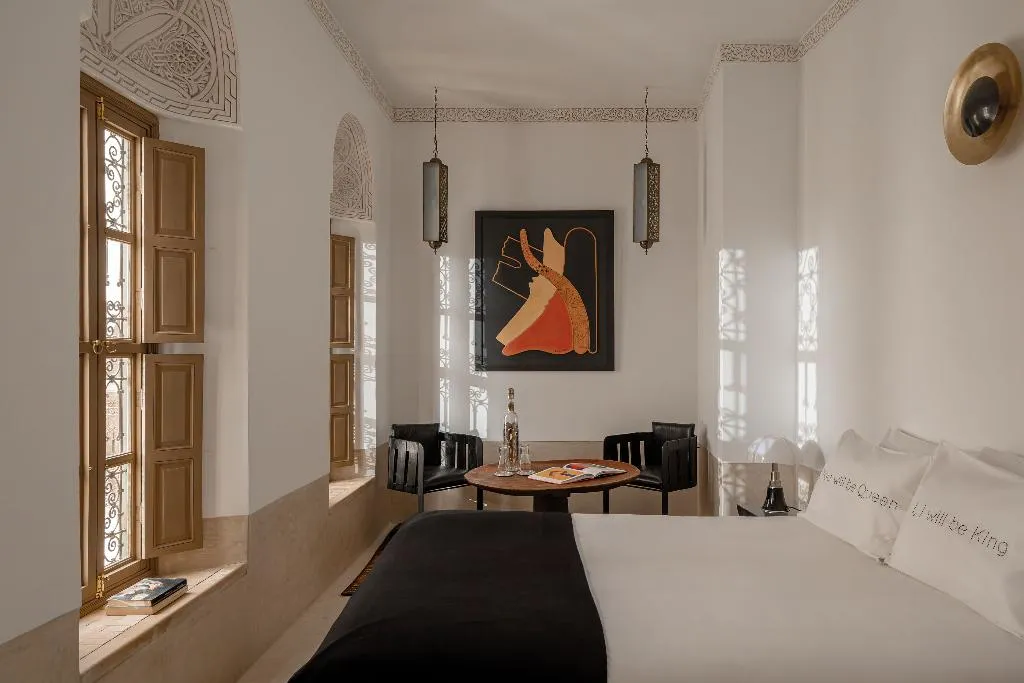 DOUBLE CLASSIC QUEEN BED Room, Riad Jaaneman, Marrakech