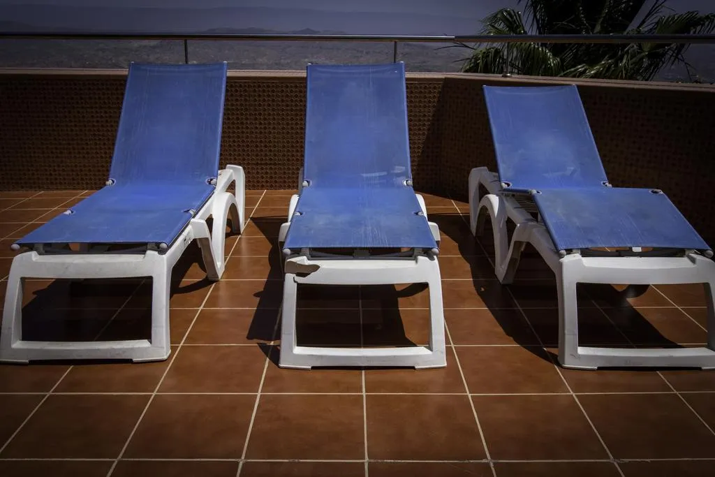 Terrace, Hotel Balneario San Nicolas, Costa Almeria