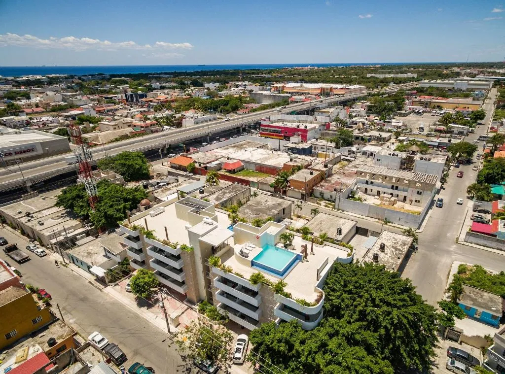 General view, Hotel Angelo's, Playa Del Carmen