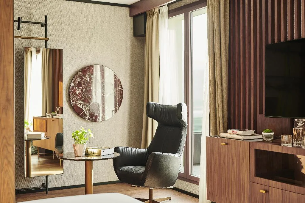 DOUBLE WITH TERRACE Room, Thompson Madrid, part of Hyatt, Madrid