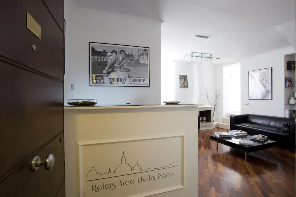 Lobby, Relais Arco Della Pace, Rome