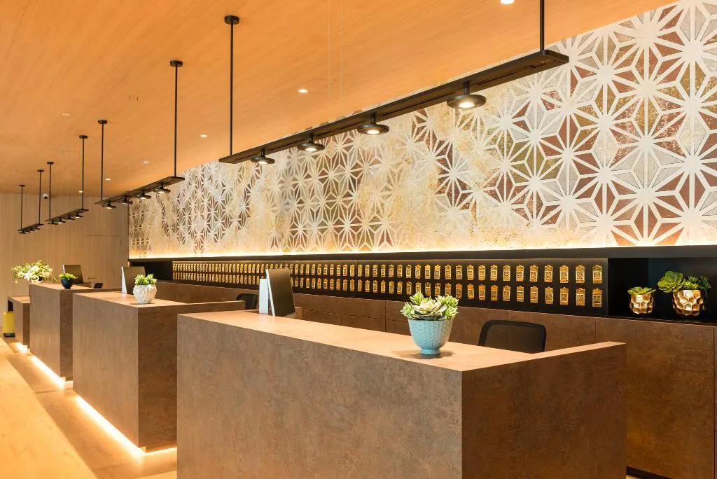 Lobby, L'Azure Hotel, Costa Brava