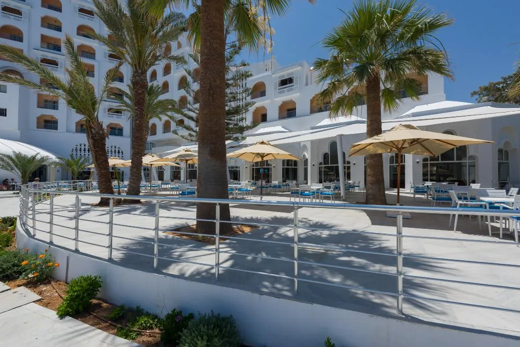 Terrace, Marhaba Palace, Tunisia
