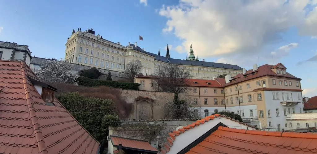 General view, The Golden Wheel, Prague