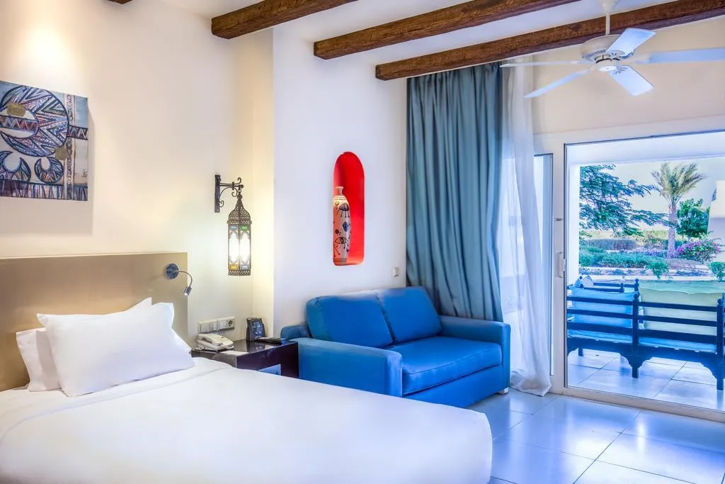 DOUBLE GARDEN VIEW Room, Hilton Marsa Alam Nubian Resort, Red Sea Riviera