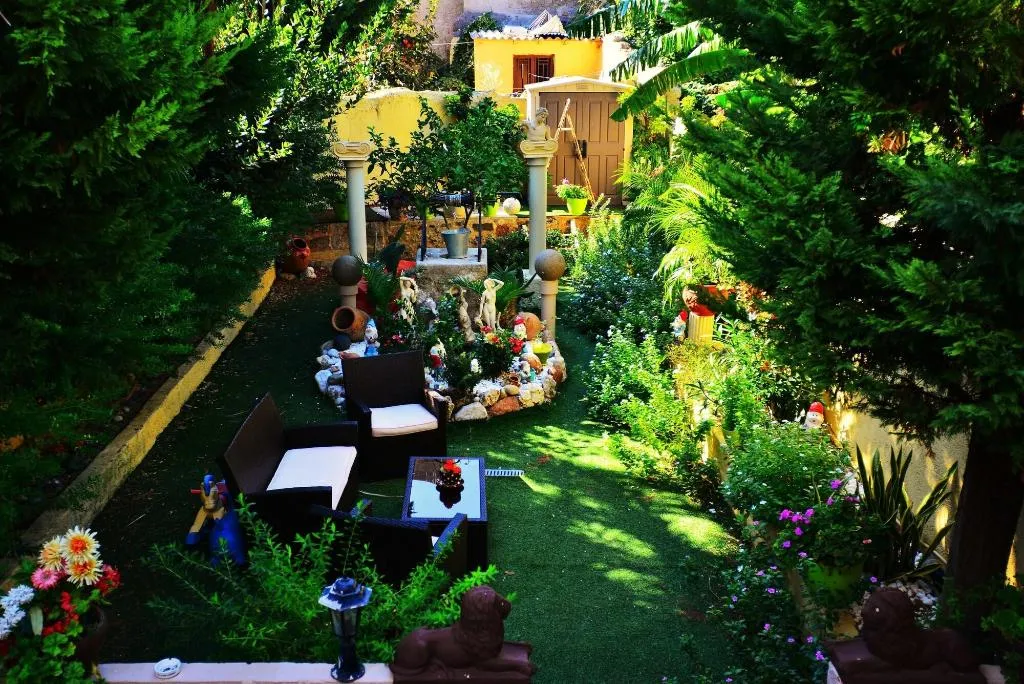 Restaurant, Olympos Pension, Rhodes