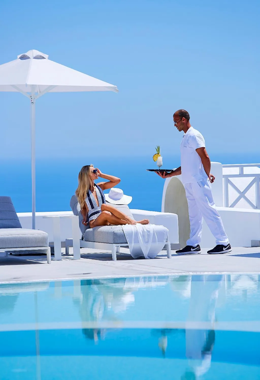 Pool, De Sol Hotel & Spa, Santorini