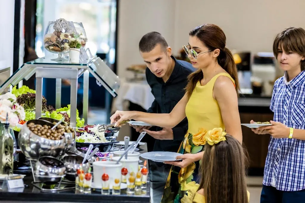 Restaurant, Prestige Deluxe Hotel Aquapark Club, Varna