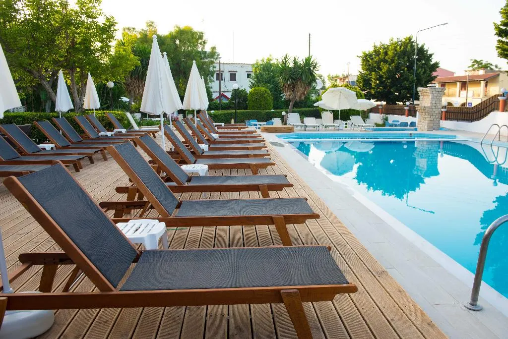 General view, Silver Beach Hotel and Annexe Apartments, Corfu