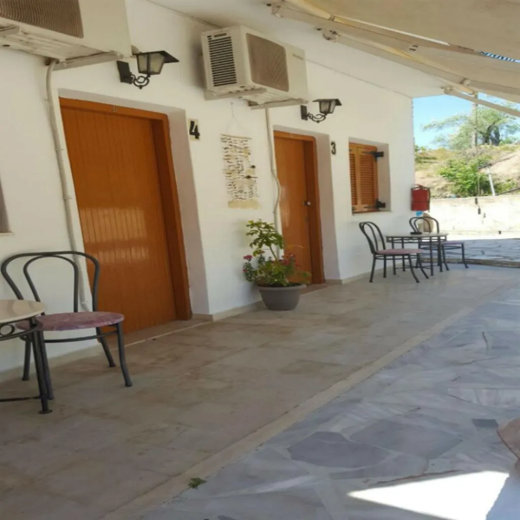 Terrace, Pension Nychterida, Corfu