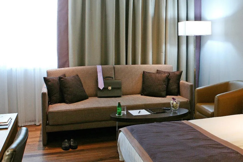 DOUBLE CITY VIEW KING BED Room, Crowne Plaza Limassol, Cyprus