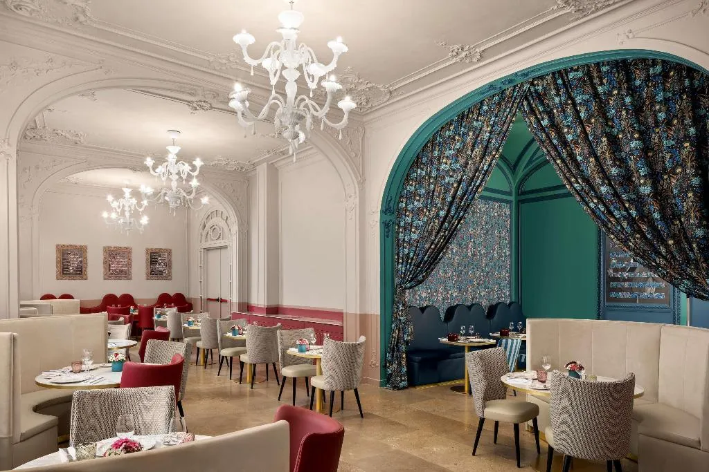 Restaurant, Anglo American Hotel Florence, Curio Collection, Florence