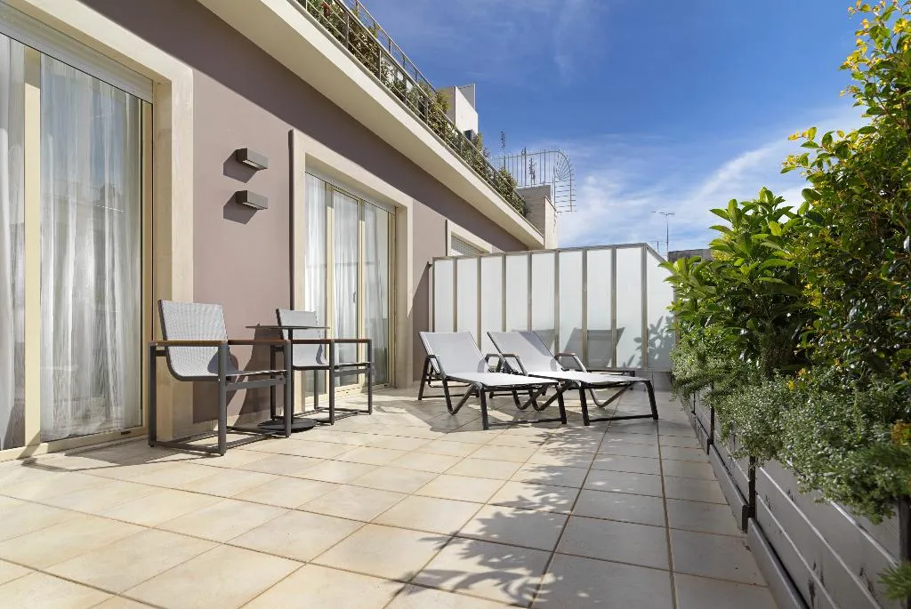 Terrace, Holiday Suites, Athens