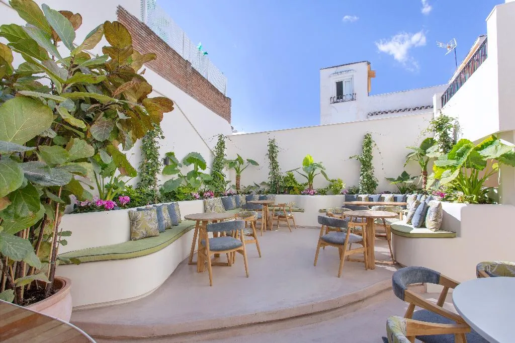 Terrace, La Fonda Heritage Hotel, Relais & Châteaux, Costa Del Sol