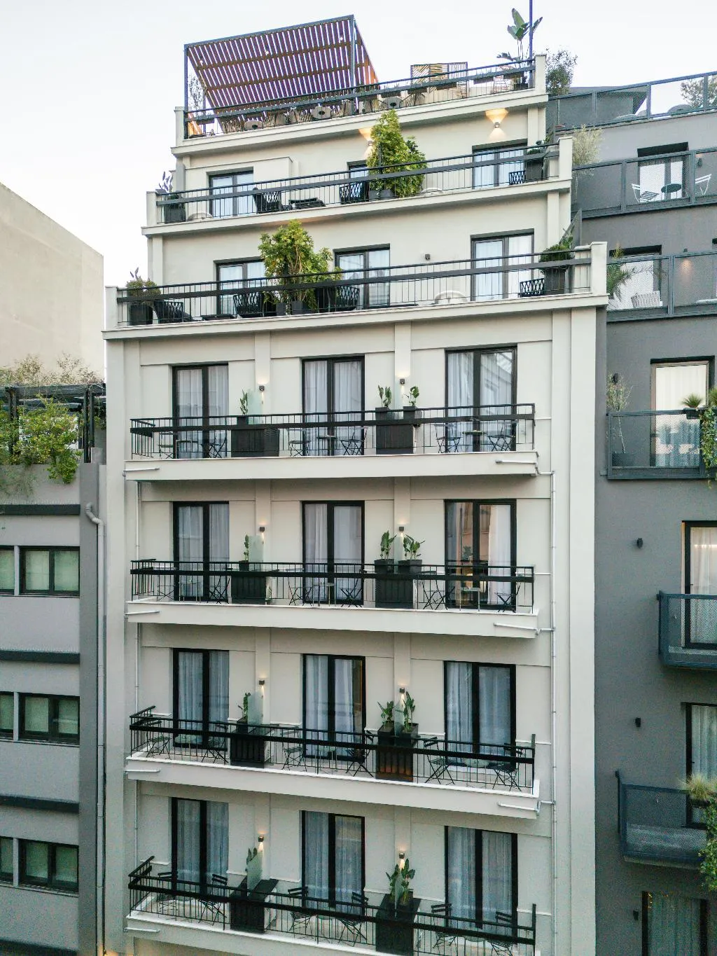 General view, PAME House, Athens