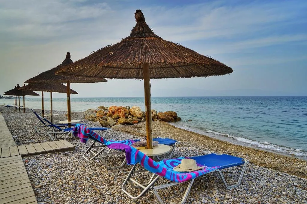 Beach, Kokoni Beach Hotel, Kalamata