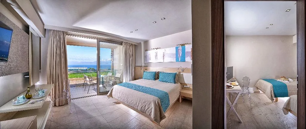FAMILY ROOM SUPERIOR SEA VIEW Room, Royal & Imperial Belvedere Resort, Crete