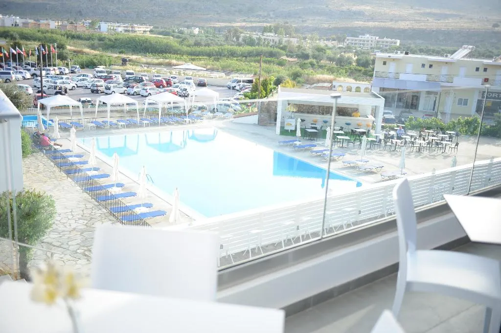 Terrace, Ellia Hotel, Rhodes