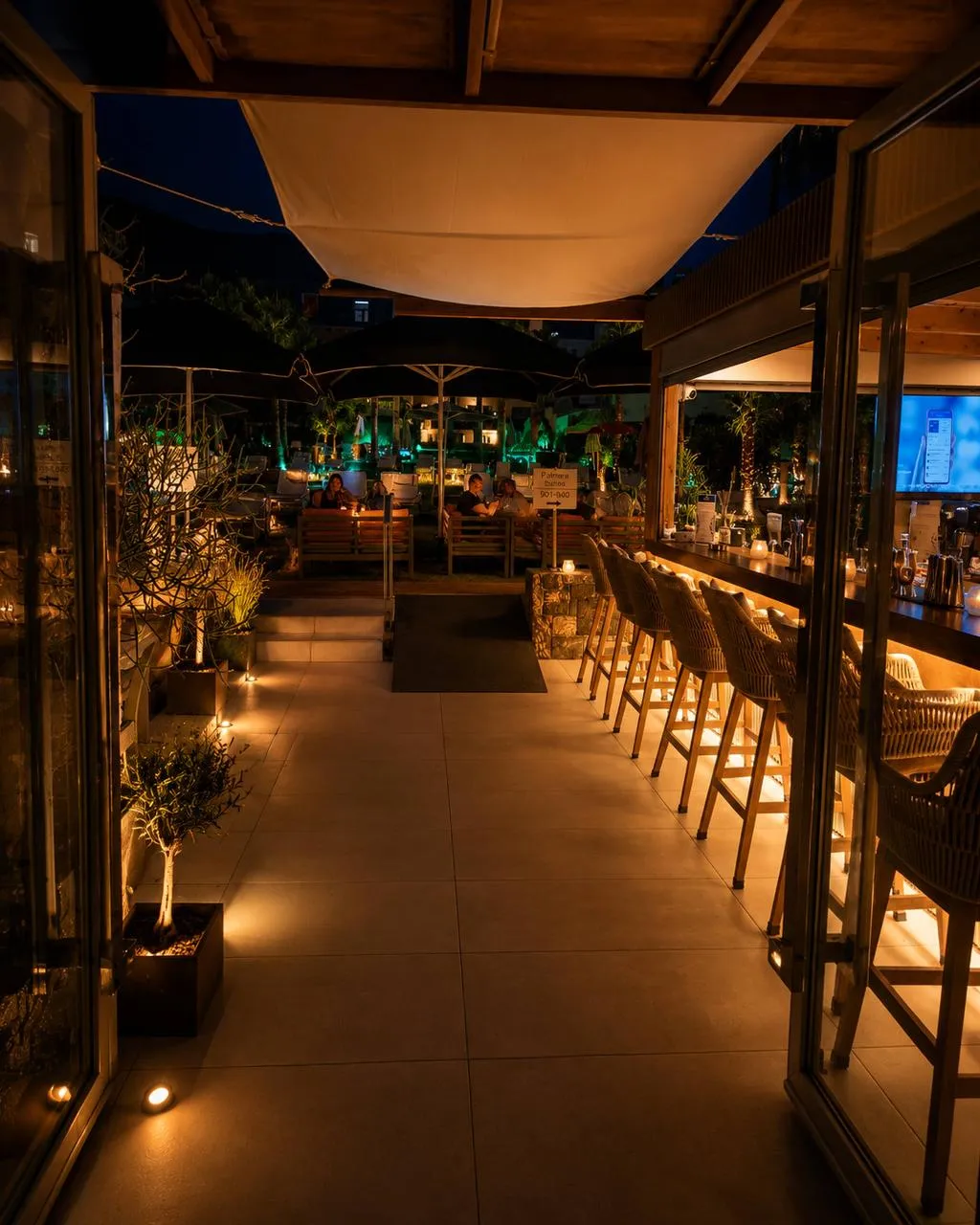 Bar, Palmera Beach Hotel & Spa, Crete