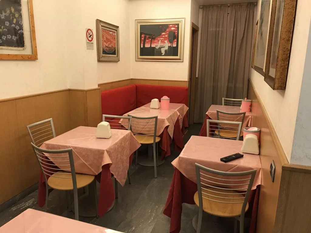 Restaurant, Hotel Parma, Milan