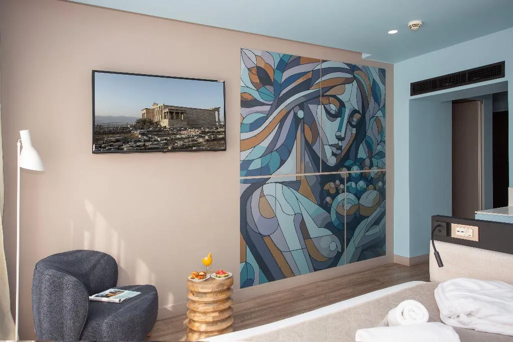 Double or Twin SUPERIOR CITY VIEW Room, Casual Kubic Athens, Athens