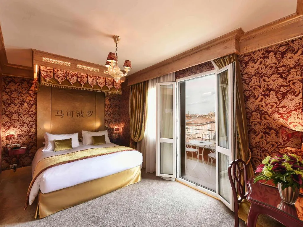 DOUBLE DELUXE CANAL VIEW Room, Papadopoli Hotel Venezia - MGallery Collection, Venice