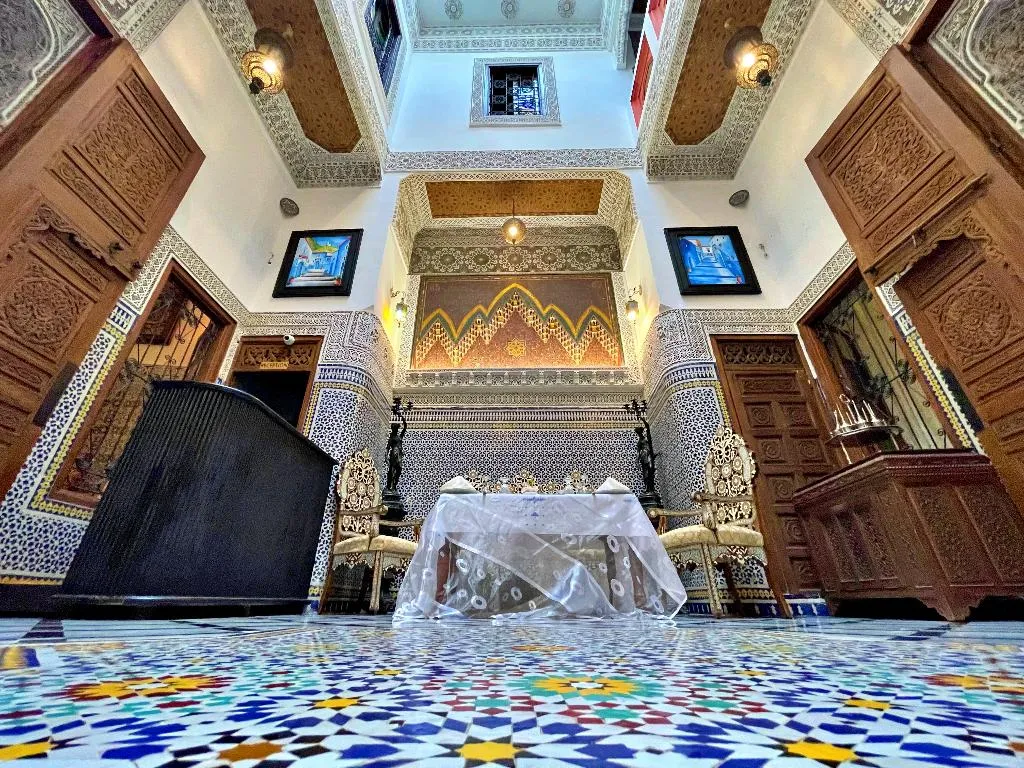 Lobby, Dar Guennoun, Fez