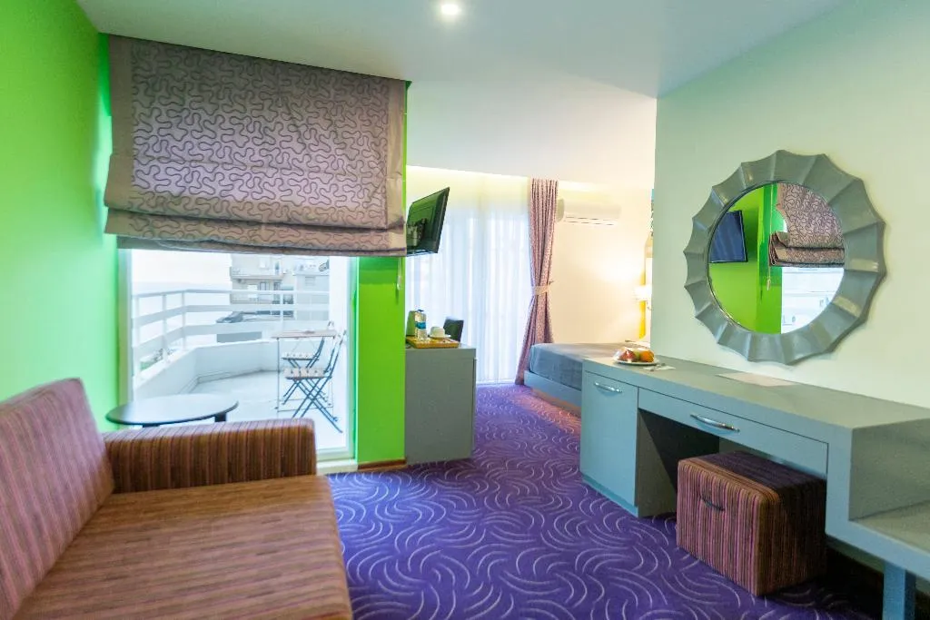 DOUBLE DELUXE SEA VIEW Room, Mene City Hotel, Antalya