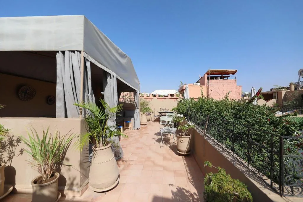 General view, Riad Noor Charana, Marrakech