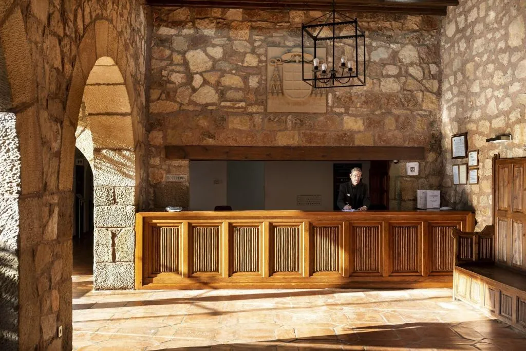 Lobby, Parador de Sigüenza, Madrid