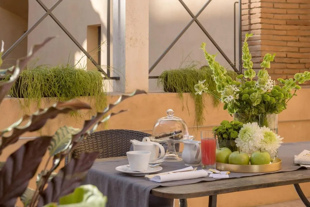 Terrace, Hotel Royal Bissolati, Rome