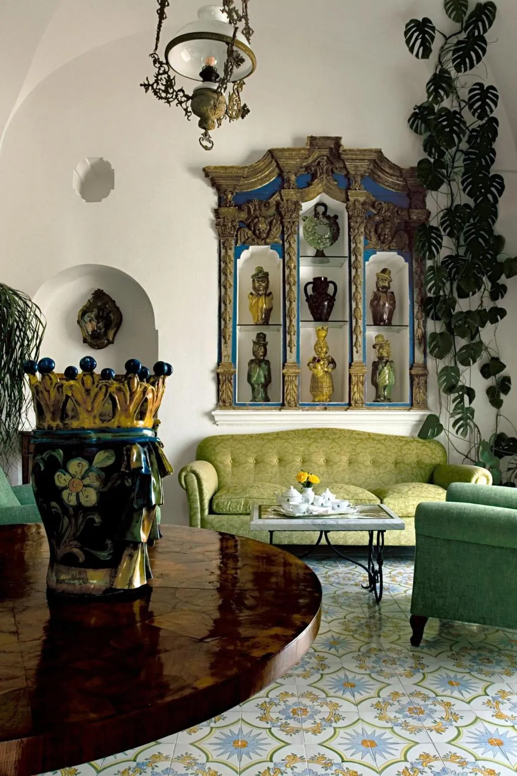 Lobby, Le Sirenuse, Naples