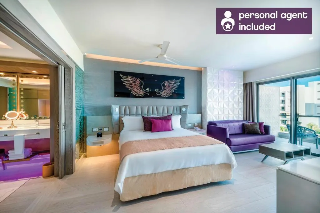 SUITE ONE BEDROOM Room, Planet Hollywood Adult Scene - All-Inclusive Resor, Cancun Area