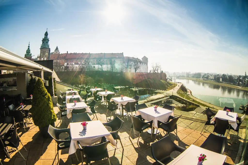 Terrace, Pod Wawelem Hotel, Krakow
