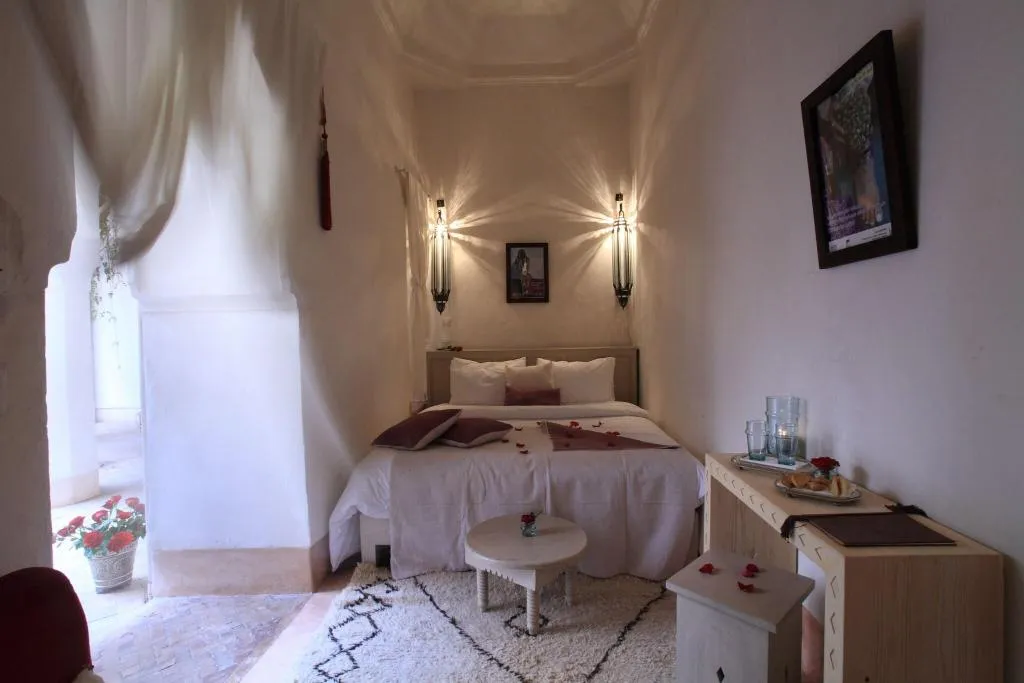 Room, Riad Al Jazira, Marrakech