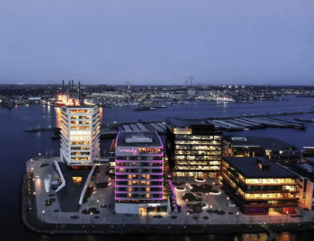 General view, Moxy Amsterdam Houthavens, Amsterdam