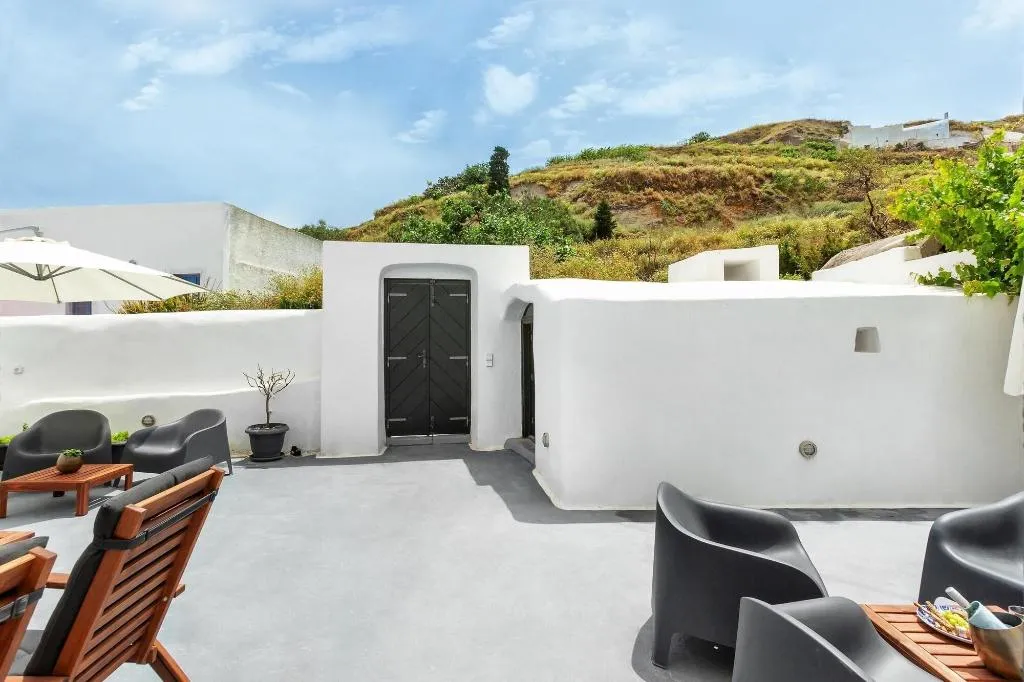 General view, Casa d'Argento, Santorini