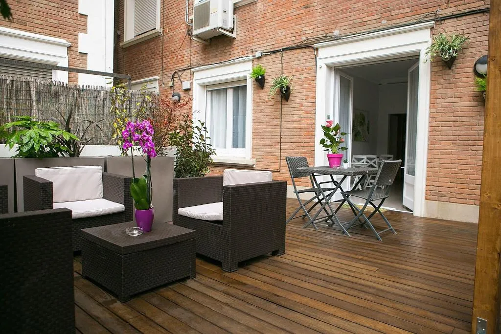 Terrace, Blanc Guesthouse, Barcelona