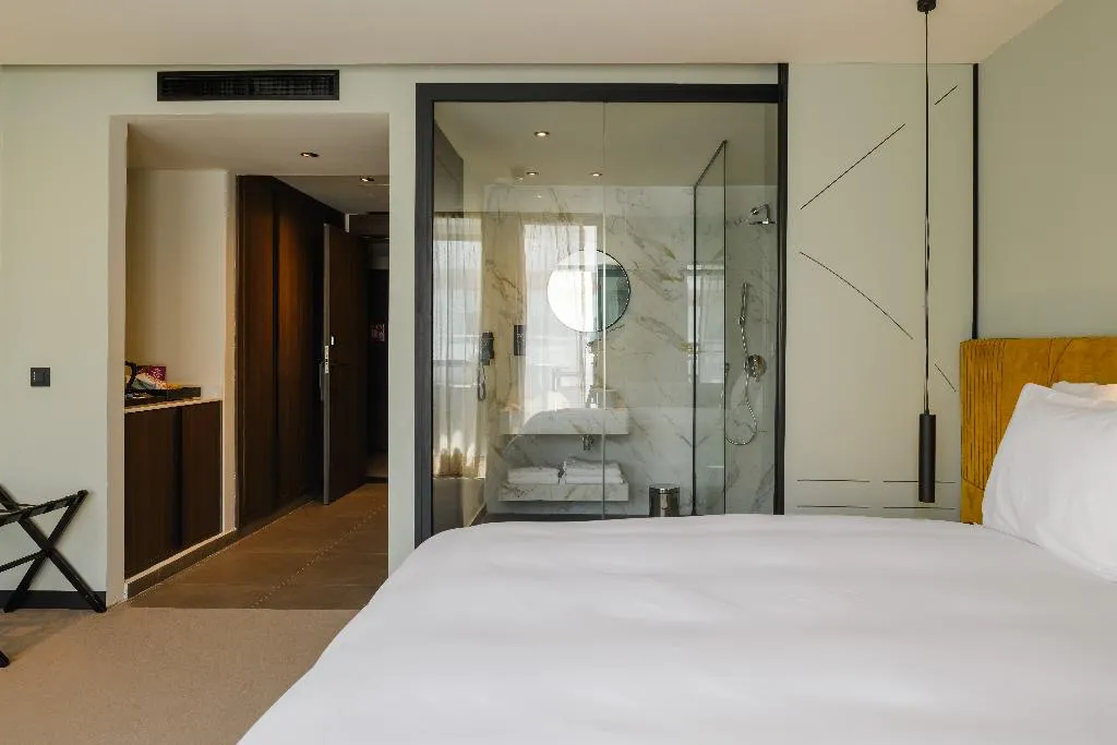 DOUBLE DELUXE TWO BEDS Room, JM Suites Hotel Eco-Friendly Casablanca, Casablanca