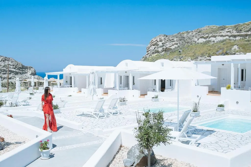General view, Katharos Pool Villas, Santorini