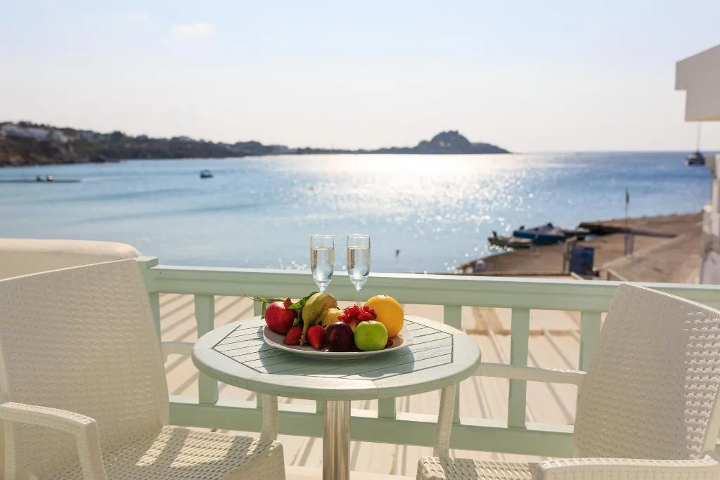 Terrace, Petinos Beach, Mykonos