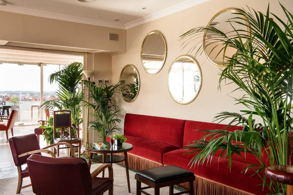 Terrace, Bettoja Hotel Mediterraneo, Rome