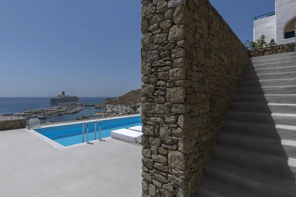 VILLA THREE BEDROOMS Room, Sea Line Villas, Mykonos